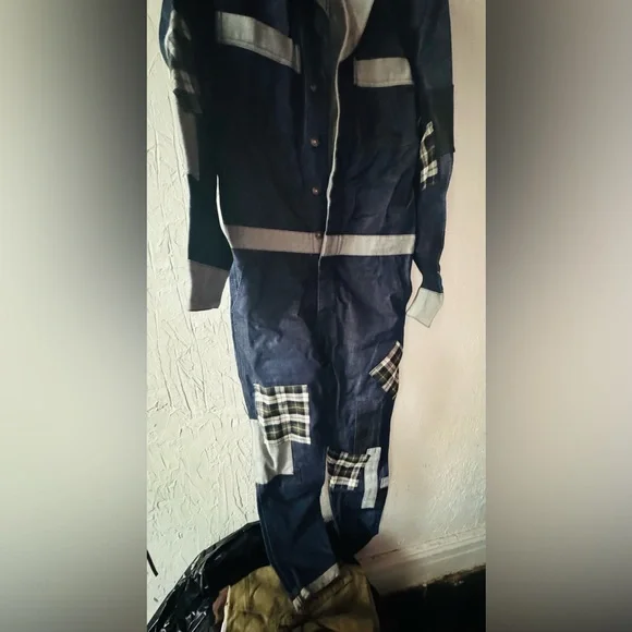 Topman Design indigo Jumpsuit - Picture 1 of 9